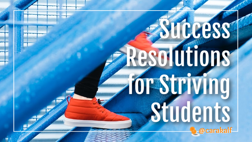 Success Resolutions for Striving Students