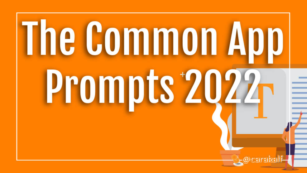 common application writing prompts 2022